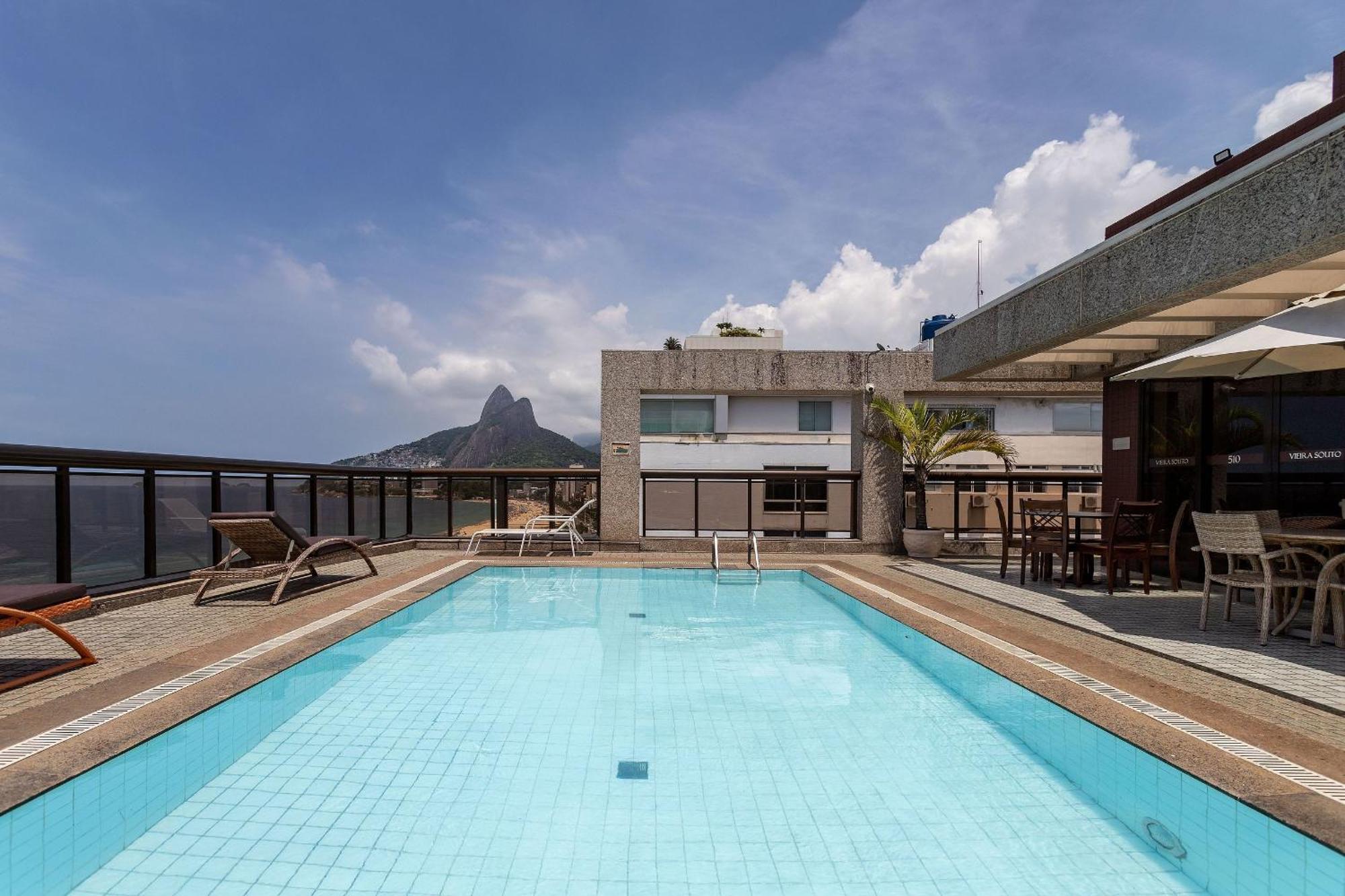 Vista Lateral, Edificio Frente A Praia Rio de Janeiro Ngoại thất bức ảnh