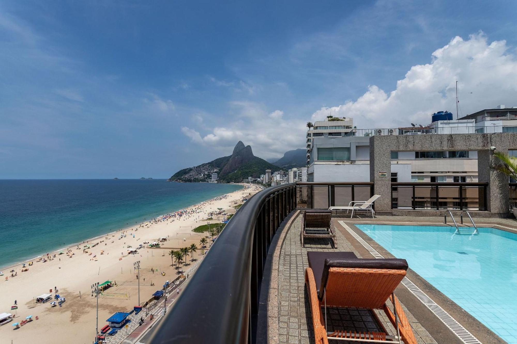 Vista Lateral, Edificio Frente A Praia Rio de Janeiro Ngoại thất bức ảnh